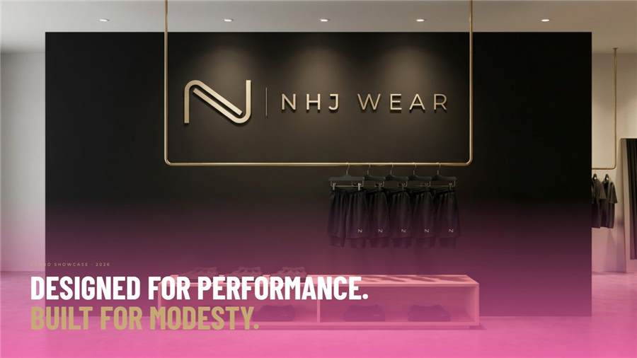 NHJ WEAR — الهوية البصرية